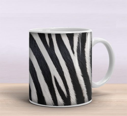 Pacock feather mug