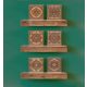 Ornate-ceramic-tile-with-embossed-copper-effect