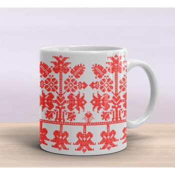 Folksy style mug