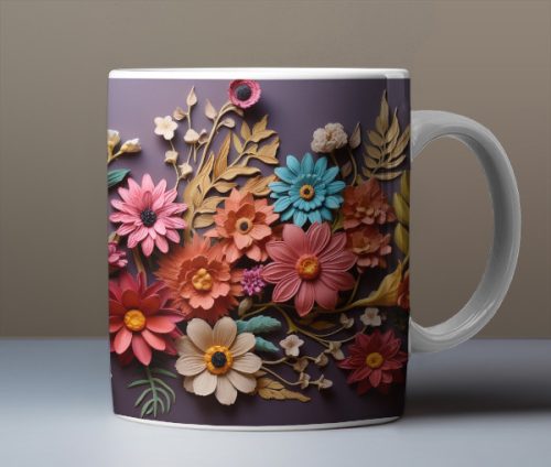 Flower mug