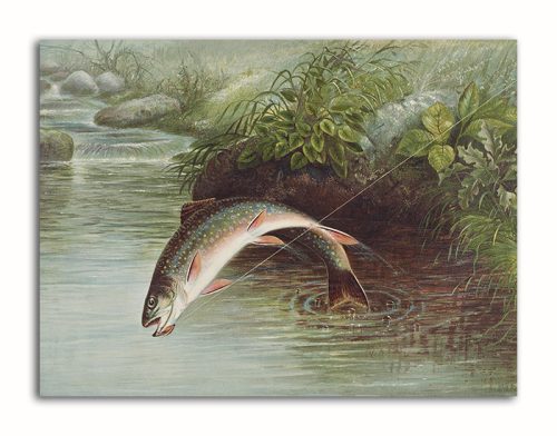 Tile mural - fishes -fishing II. 