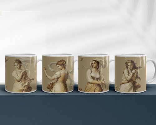 Seasons mug set of 4 mugs 