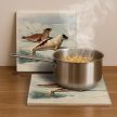 Tile trivet - water world -Ring seal 