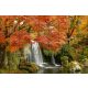 Ceramic tile mural - forest and waterfall 