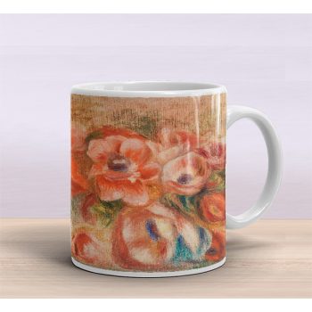 Renoir  mug: poppies