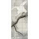 Ceramic tile mural - birds -white heronsJapanese 