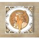 Ceramic tile trivet - Mucha 