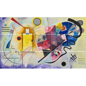 Ceramic tile mural - Kandinsky  Ceramic tile mural - Kandinsky