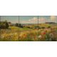 Ceramic tile mural - summer at the lake