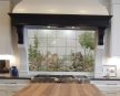 Ceramic tile mural - forest wildlife