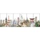 Ceramic tile mural - landmarks