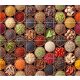 Ceramic tile mural - spices
