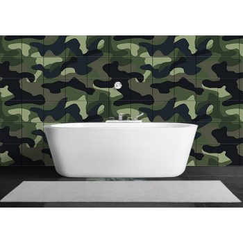 Terepmintás fali csempe