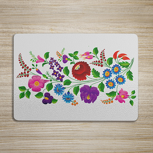 Cutting board - Hungarian kalocsai