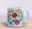 Folksy style mug
