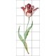 Ceramic tile mural - Tulip  