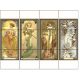 Ceramic tile mural - Mucha 