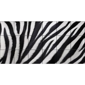 Zebra mintás csempe Zebra mintás csempe