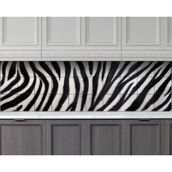 Zebra mintás csempe
