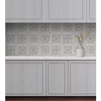 Szürkeárnyalatos marokkói csempe