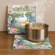 Mama Duck - ceramic tile trivet