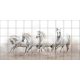 Ceramic tile mural - horses