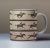 vintage mug with horse motion sequence