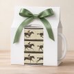 vintage mug with horse motion sequence