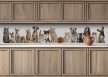 Ceramic tile mural - Cats and dogs I.