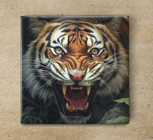 Tile mural - wildlife -giraffe 