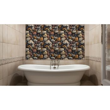 Ceramic tile mural - cave painting