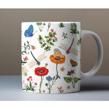 Flower mug