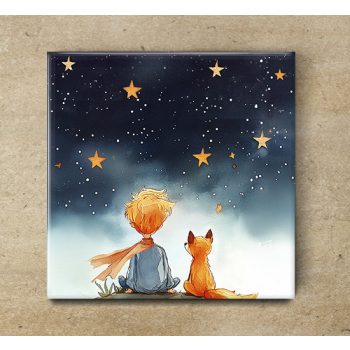 The little prince - ceramic tile trivet The little prince - ceramic tile trivet