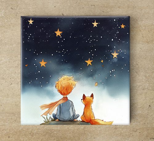 The little prince - ceramic tile trivet