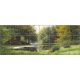 CeraCeramic tile mural summertime at the forest patternmic tile mural of a peaceful forest lake with trees and water reflections
