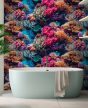 Tile mural - coral reef IV.