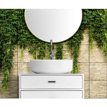 Levél mintás csempe - aláhulló vadszőlő 