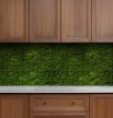 Moss tile mural