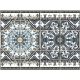 Ceramic tile mural - Villes d'azur 