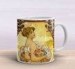 Mucha mug set of 4 mugs 
