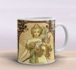 Mucha mug set of 4 mugs 