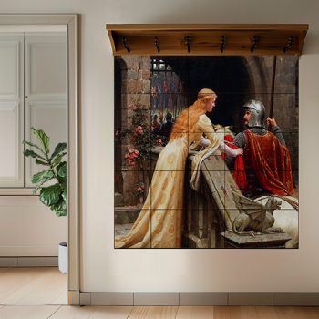 Ceramic tile mural - Etching the standard