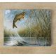 Tile mural - fishes -fishing 