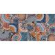 Koncentrikus körök - mozaik csempe (91x45cm)