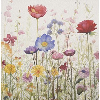 Wild flowers - kitchen set