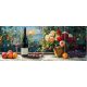 Ceramic tile mural - drink - Wine tasting table 