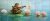Tile mural with guitar-playing frog, water lilies, and butterfly