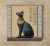 Ceramic tile mural - Egyptian cat