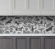 Ceramic tile mural - cave painting