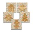 Ceramic tile mural - gingerbread 